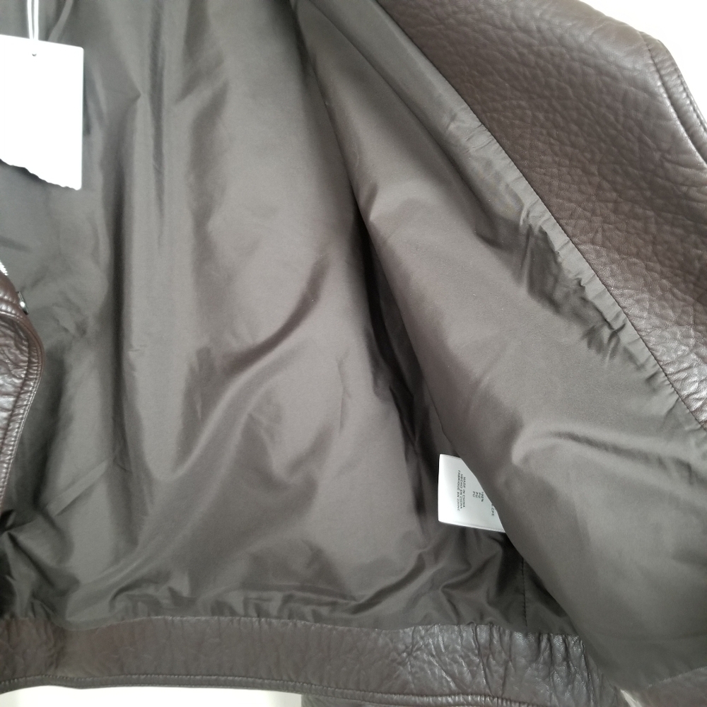 Dear John Kingston Vegan Leather Jacket Large New - Picture 3 of 9